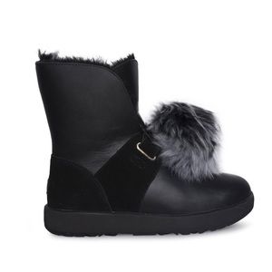 UGG Isley Waterproof Black Boots